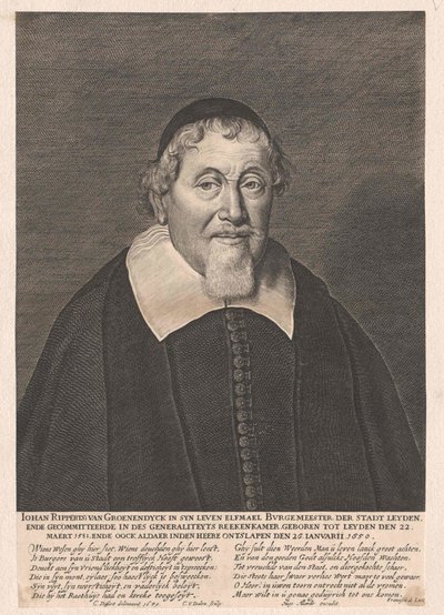 Johan Rippertsz van Groenendijck (impression) - Artist Unknown