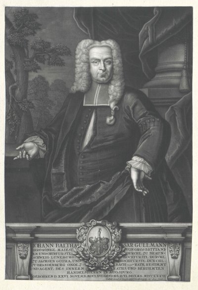 Monsieur Johann Balthazar Gullmann - Artist Unknown