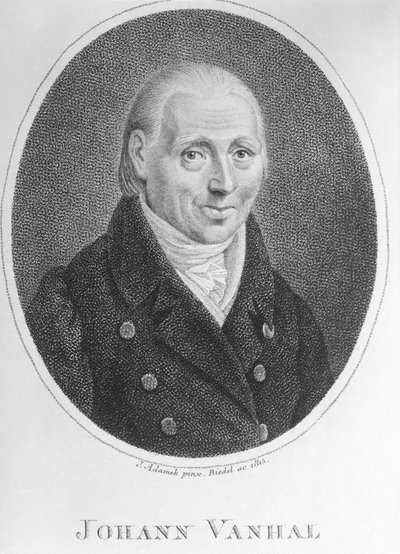 Johann Baptist Vanhal - Artist Unknown