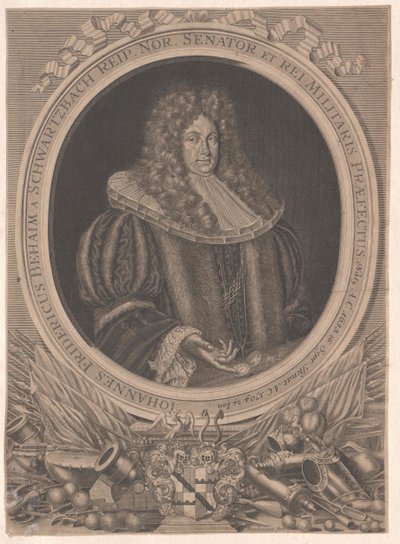 Johann Frederick Behaim de Schwarzbach - Artist Unknown