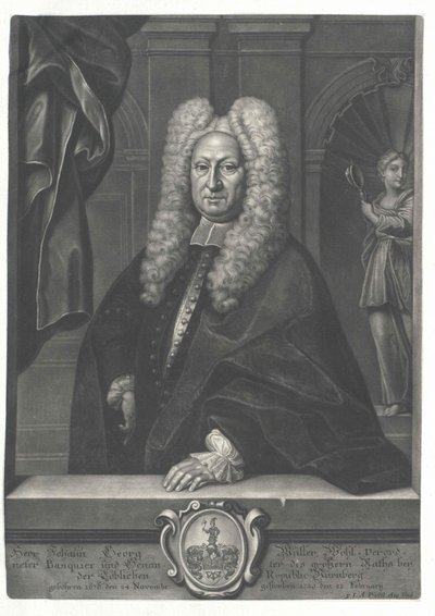 Johann Georg Mueller - Artist Unknown