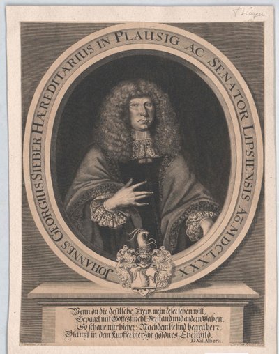 Monsieur Johann Georg Sifter - Artist Unknown