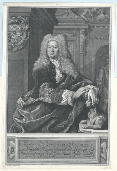 Johann Georg von Schmidt on Altenstadt - Artist Unknown