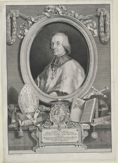 Johann Heinrich Comte Frankenberg - Artist Unknown