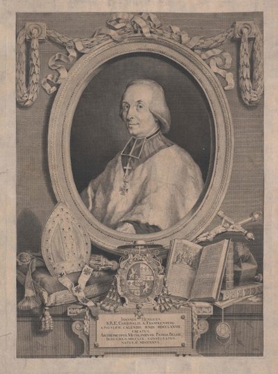 Johann Henry comte Frankenberg - Artist Unknown