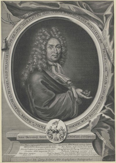 Johann Konrad Brunner (impression) - Artist Unknown
