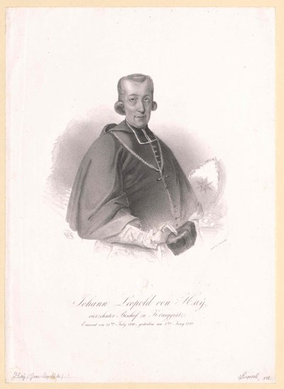 Johann Leopold von Hay - Artist Unknown