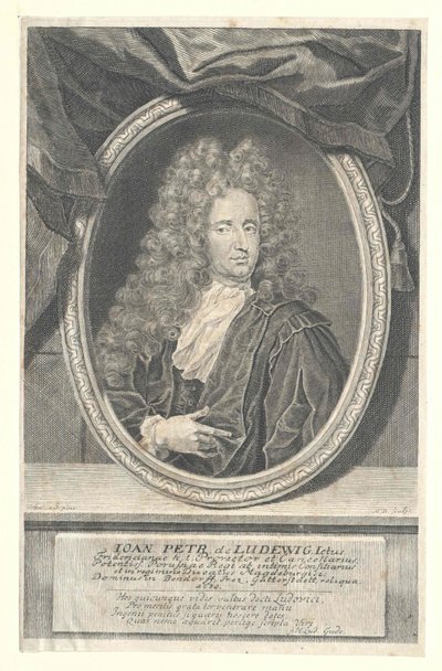 Johann Peter von Ludewig (imprimé) - Artist Unknown