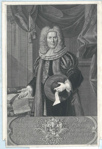 Johann Sigismund Pfinzing de Henfenfeld - Artist Unknown