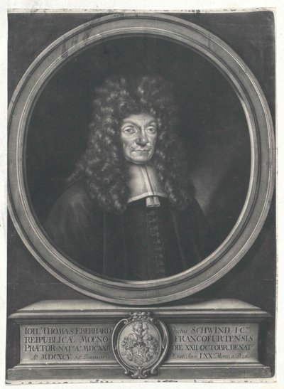 Johann Thomas Eberhard - Artist Unknown