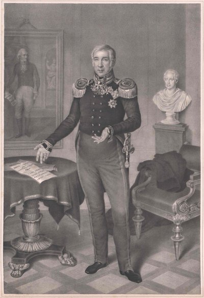 Johann Wilhelm von Wiebel - Artist Unknown
