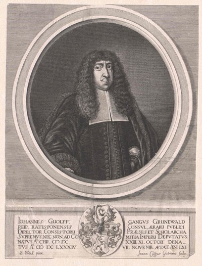 Johann Wolfgang Gruenewald (impression) - Artist Unknown