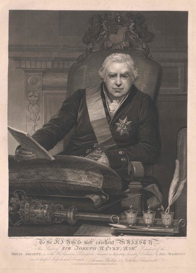 Joseph baronet Banks - Artist Unknown
