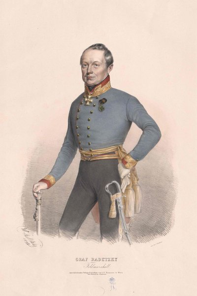 Joseph comte Radetzky de Radetz - Artist Unknown