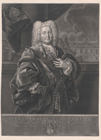 Justus Jacob Preu - Artist Unknown