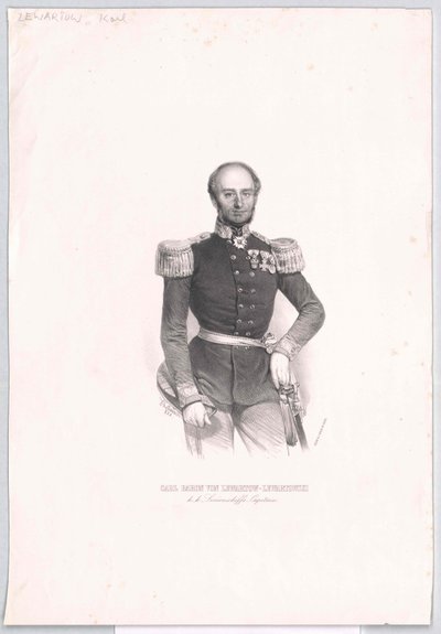 Karl baron von Lewartow von Lewartowski - Artist Unknown