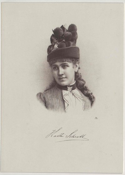 Katharina Schratt (impression) - Artist Unknown