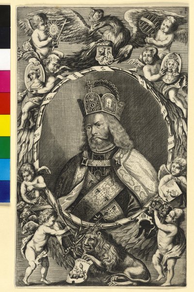 Le roi Rodolphe Ier de Habsbourg - Artist Unknown