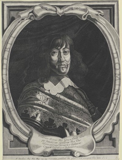 Roi du Danemark Frédéric III - Artist Unknown