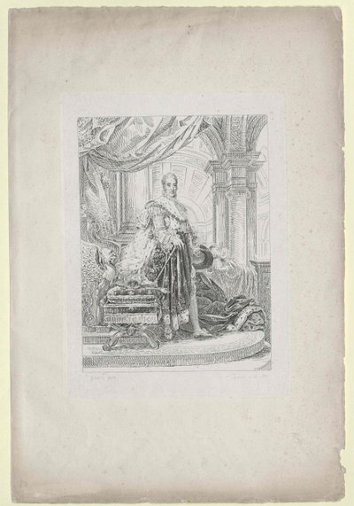 Roi de France Charles X. - Artist Unknown