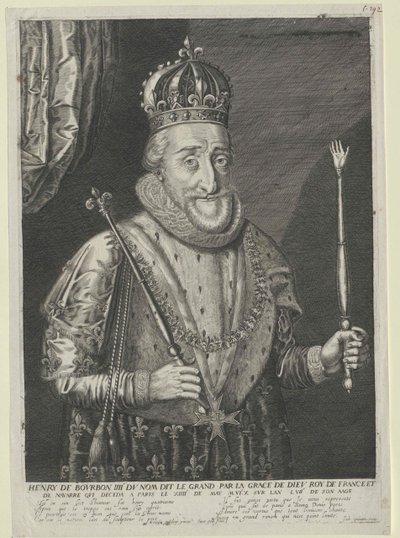 Roi de France Henri IV - Artist Unknown