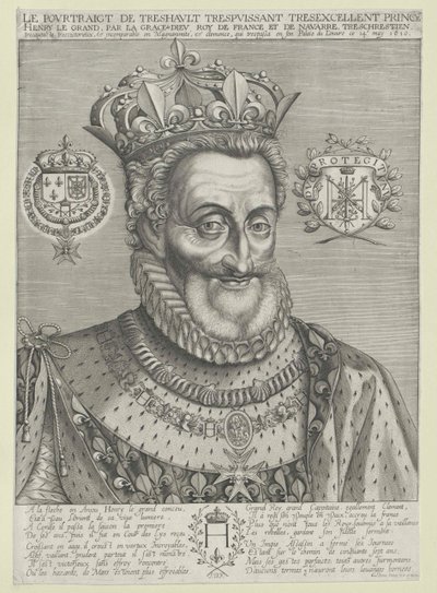 Roi de France Henri IV - Artist Unknown