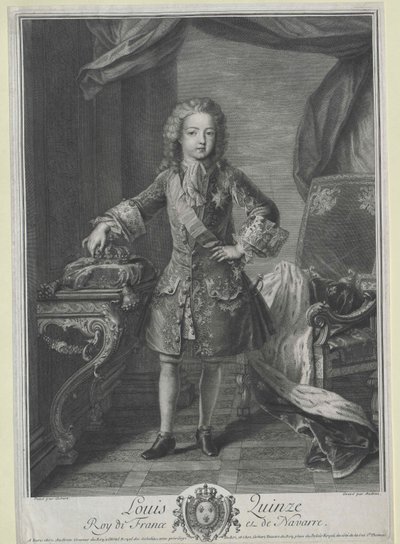 Roi de France Louis XV - Artist Unknown
