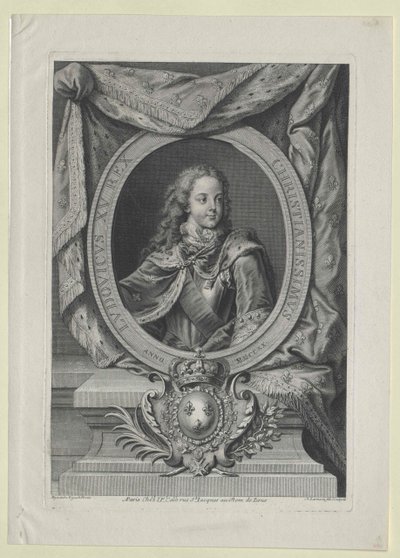 Roi de France Louis XV - Artist Unknown