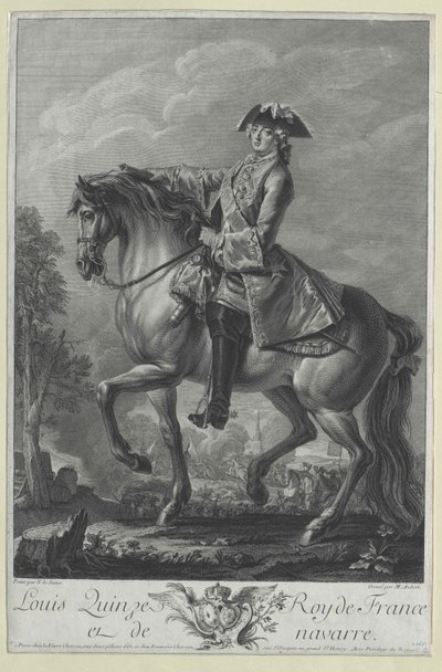 Roi de France Louis XV - Artist Unknown