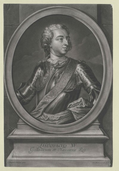 Roi de France Louis XV - Artist Unknown