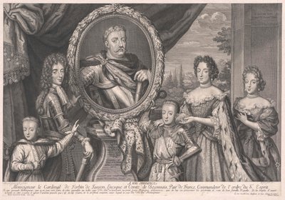 Roi de Pologne Johann III Sobieski (impression) - Artist Unknown
