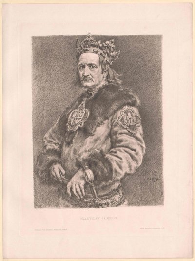 Roi de Pologne Vladislav II - Artist Unknown