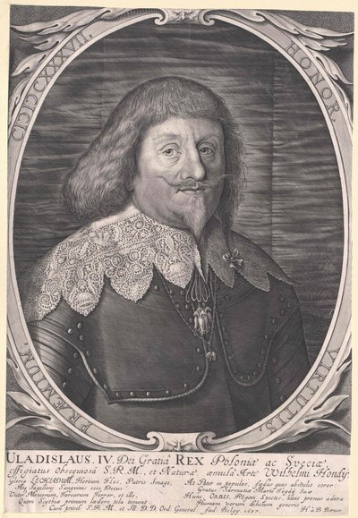 Roi de Pologne Vladislav IV Sigismond - Artist Unknown