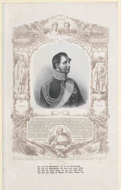 Roi de Prusse Frédéric-Guillaume IV - Artist Unknown