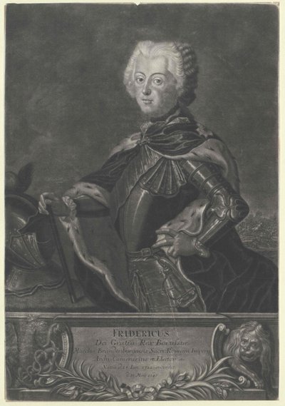Roi de Prusse Frédéric II - Artist Unknown