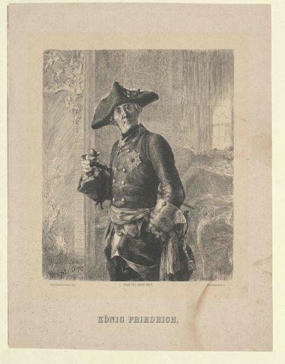 Roi de Prusse Frédéric II - Artist Unknown