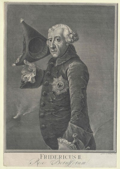 Roi de Prusse Frédéric II - Artist Unknown