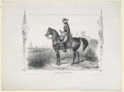 Roi de Prusse Frédéric II - Artist Unknown