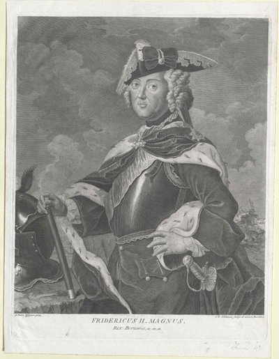 Roi de Prusse Frédéric II - Artist Unknown