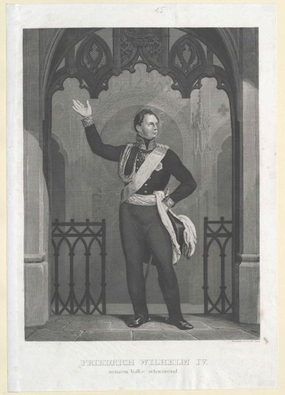 Roi de Prusse Frédéric Guillaume IV - Artist Unknown