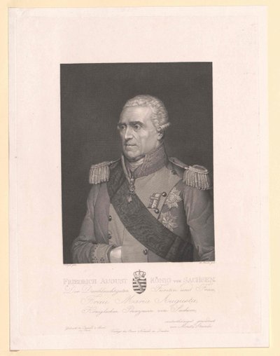 Roi de Saxe Frédéric Auguste Ier - Artist Unknown