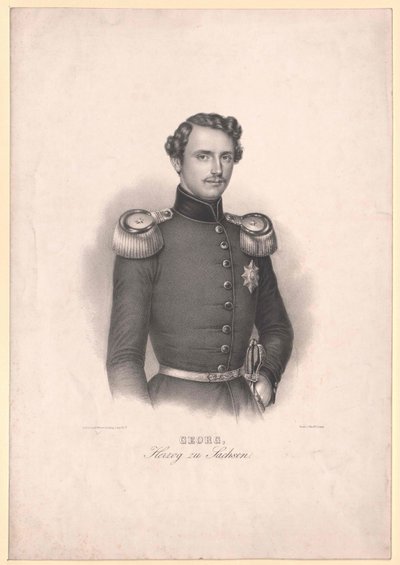 Roi de Saxe Georges - Artist Unknown