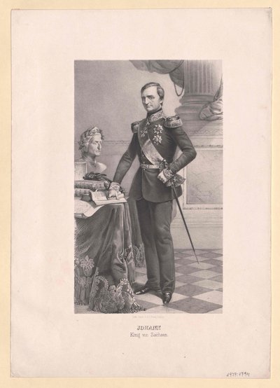Roi de Saxe Johann - Artist Unknown