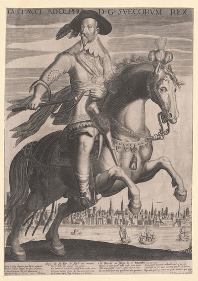 Roi de Suède Gustavus Adolphus de Suède - Artist Unknown