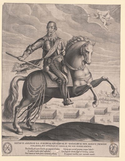 Roi de Suède Gustavus Adolphus de Suède - Artist Unknown