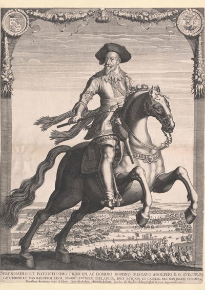 Roi de Suède Gustavus Adolphus de Suède - Artist Unknown