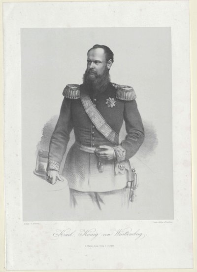 Roi de Wurtemberg Charles Ier - Artist Unknown