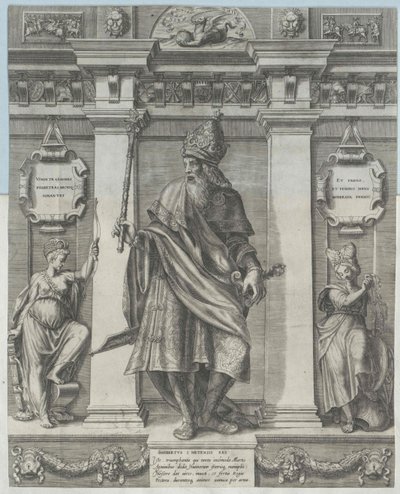 Roi des Francs Sigibert I - Artist Unknown