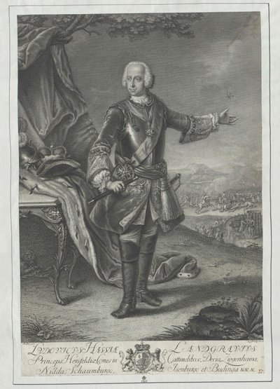 Landgrave de Hesse Louis VIII - Artist Unknown