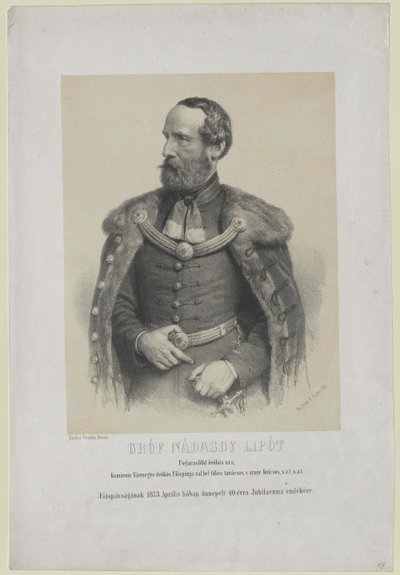 Leopold count Nadasdy-Nadasd-Fogaras - Artist Unknown